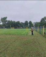 Limpieza y desmalezado en el campo santo
