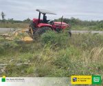 Trabajos de desmalezado en la Compañía Ytororó