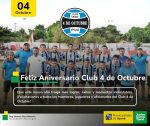 Felicitaciones al Club 4 de Octubre por su Aniversario